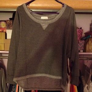 Grey Slouchy Top