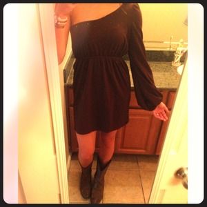 Judith March One Shoulder Dress