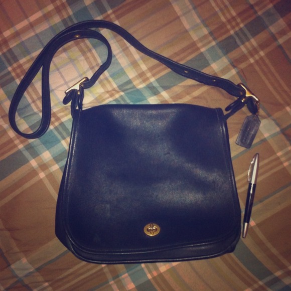 Vintage Coach Messenger Bag