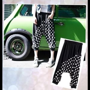 Dot Harem Pants