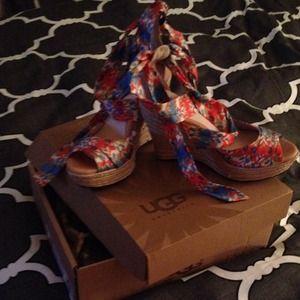 Brand new Ugg Luciana Wedges