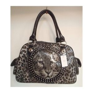Leopard Design fashion bag