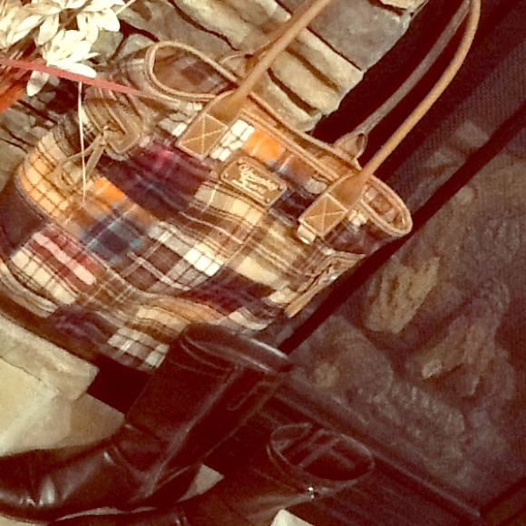 Flannel patchwork Unionbay purse