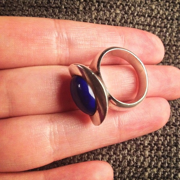 Lapis Sterling Silver Ring