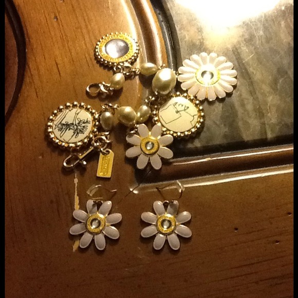 Coach bracelet and earring set!