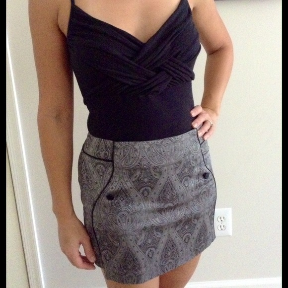 Dressy mini skirt