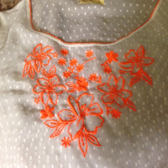 Sheer Hollister Top