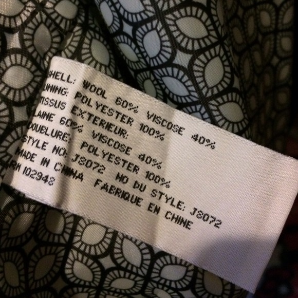 SALE New! Wool black coat - Picture 4 of 4