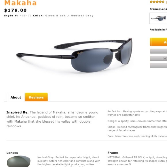 MAUI JIM SPORT SUNGLASSES (2 pairs)