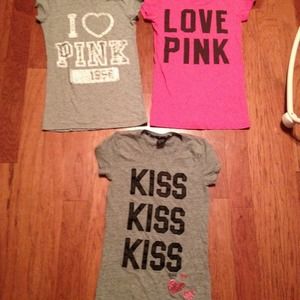 All Victoria secret shirts size xsmall