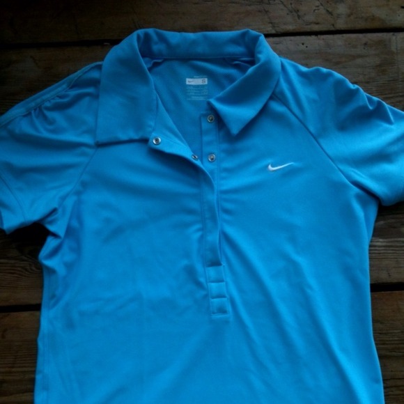 Blue Nike sport shirt