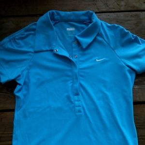 Blue Nike sport shirt