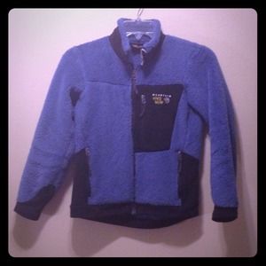 Mountain Hardwear Monkey Woman blue fleece jacket