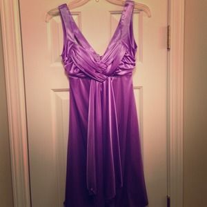 NWT! Formal purple homecoming or prom dress.