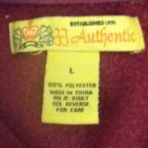 Jj authentic zip up pink&gray sweater! - Picture 4 of 4