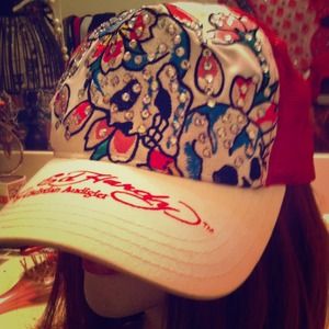100% Authentic Ed Hardy Hat