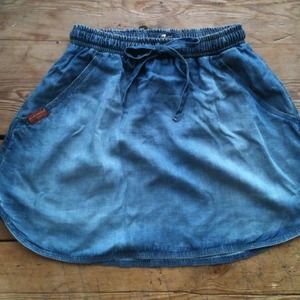 XS 7 for Mankind denim skirt
