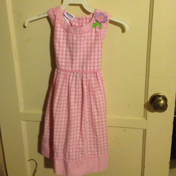 Pink girl dress