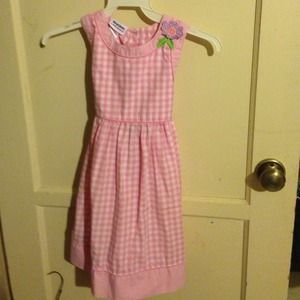 Pink girl dress