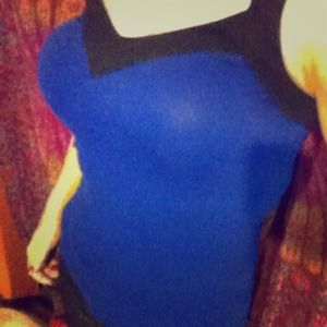 Express cotton/spandex top