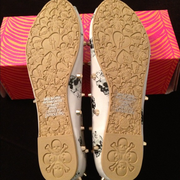 Iron Fist 💀 Distant Memory PeepToe Flat - Picture 3 of 4