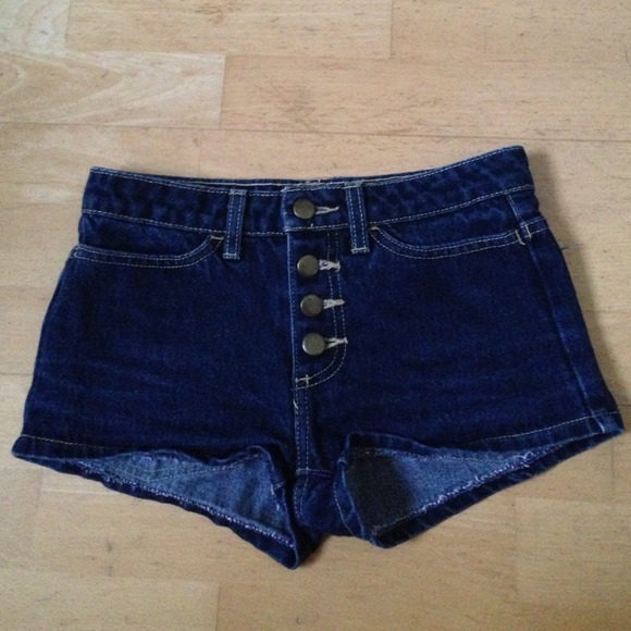 SOLD American Apparel button front shorts