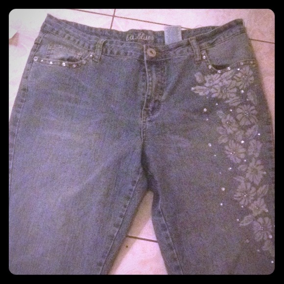La blues blue jeans