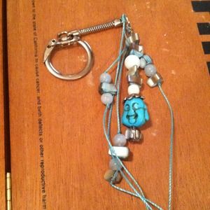 Happy Buddha keychain