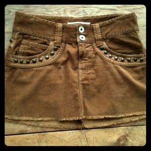 Brown corduroy Nolita De Nimes skirt