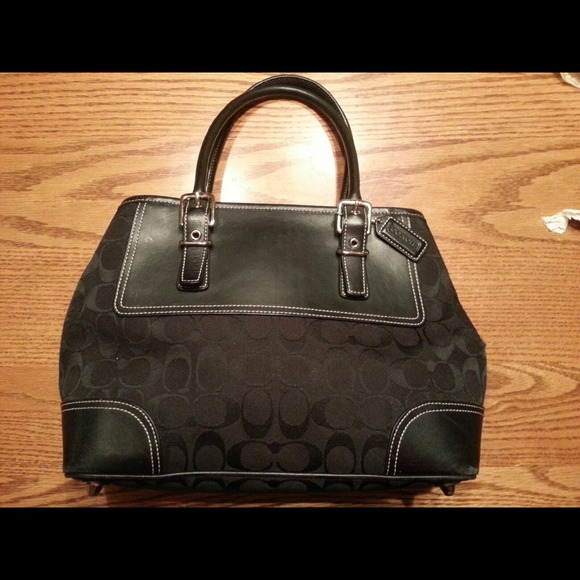 Black Coach Handbag NWOT