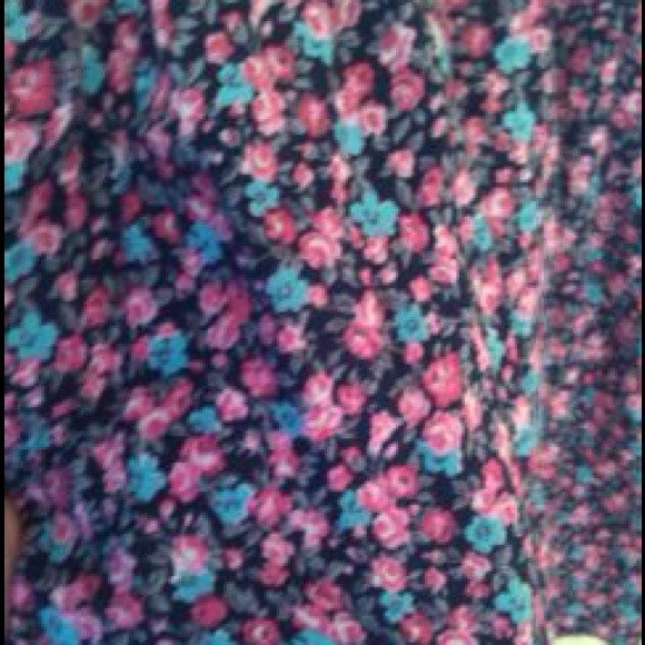 ❌SOLD ON VINTED❌ Adorable tank floral dress with p - Picture 3 of 4