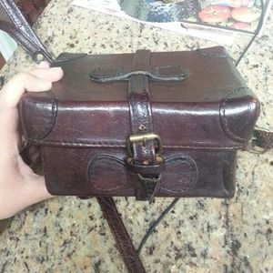 Vintage genuine leather