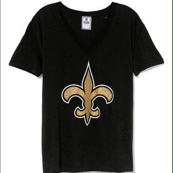 Victoria's Secret Pink New Orleans Saints Tee