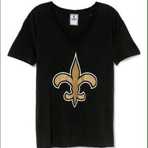 Victoria's Secret Pink New Orleans Saints Tee