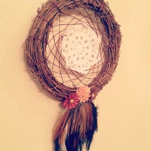 SOLD!!!! OPAL SKYS🌟 doily autumn dreamcatcher