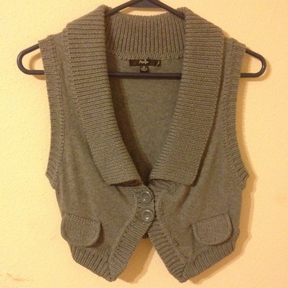 Gray Winter Vest