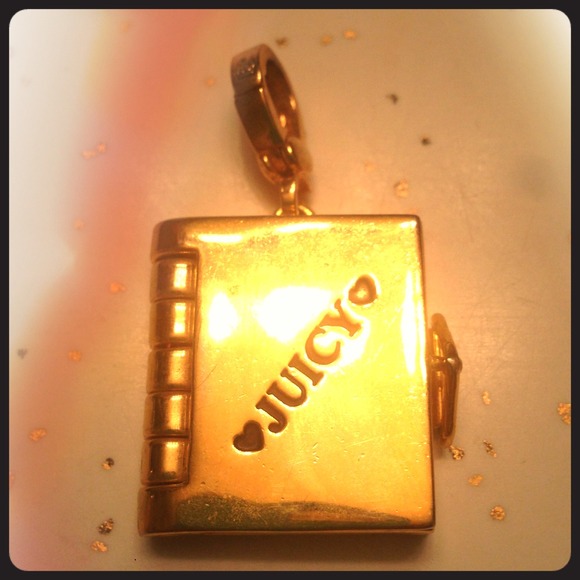 Authentic Juicy Couture "Juicy Book" Charm