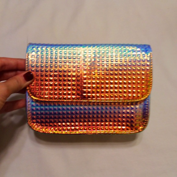 Holographic Crossbody Bag