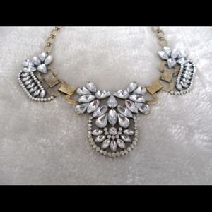 Jewelry - Crystal rhinestone bib statement necklace Jewelry - Crystal rhinestone bib statement necklace