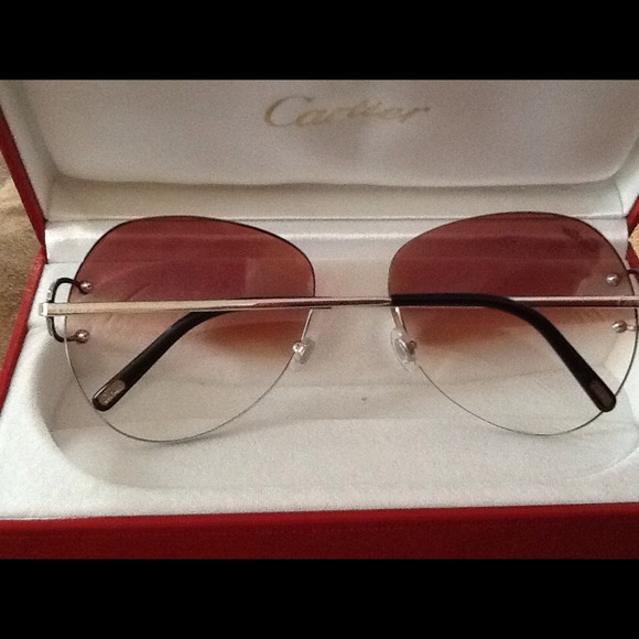 Cartier Other Authentic Cartier Glasses Poshmark