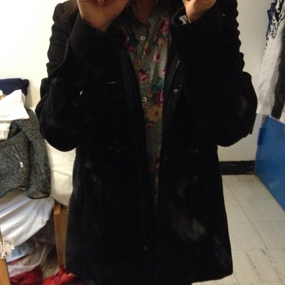 Kenneth Cole Pea Coat, bag and j +