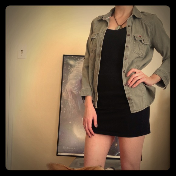 Button up combat style shirt