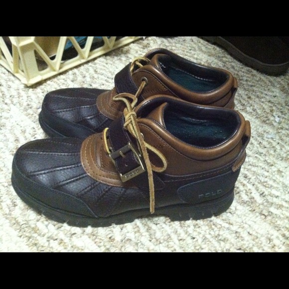Men's Polo sz 8.5 boots barely worn