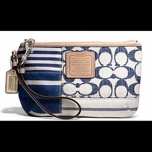 Authentic coach wristlet