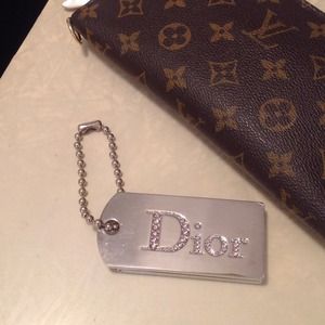 Dior limited edition gloss keychain