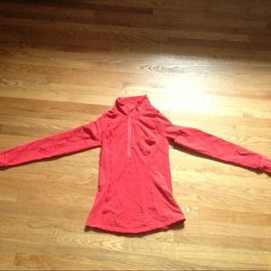 Lululemon red pullover jacket