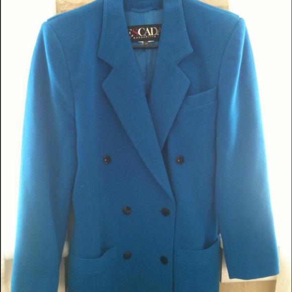 Royal blue Escada blazer