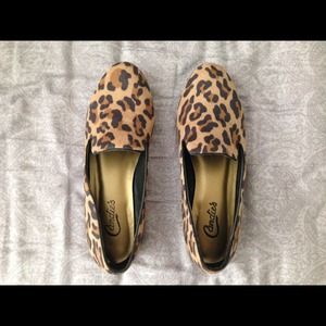Leopard Print Loafers
