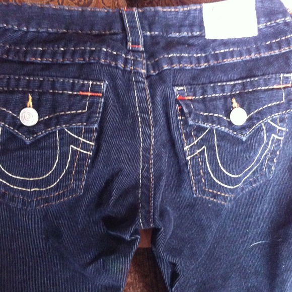 Like new black corduroy
