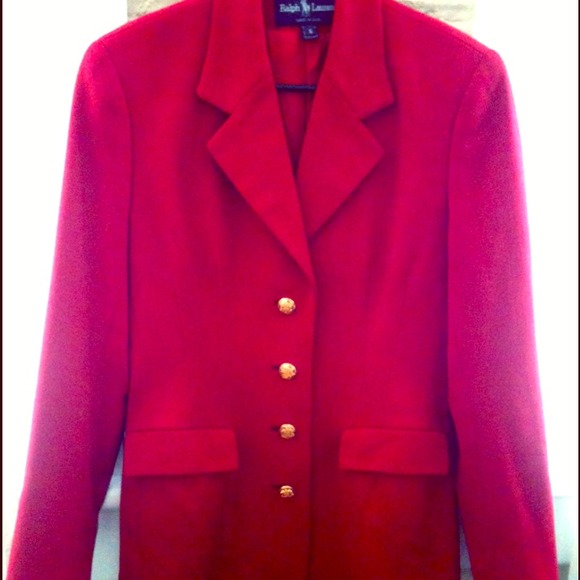 Red Ralph Lauren Blazer